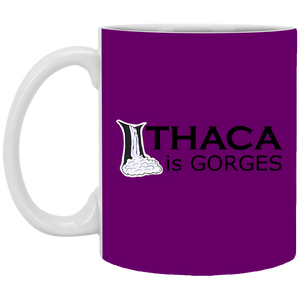 Ithaca Is Gorges 11 oz. White Mug  (Color Graphic)