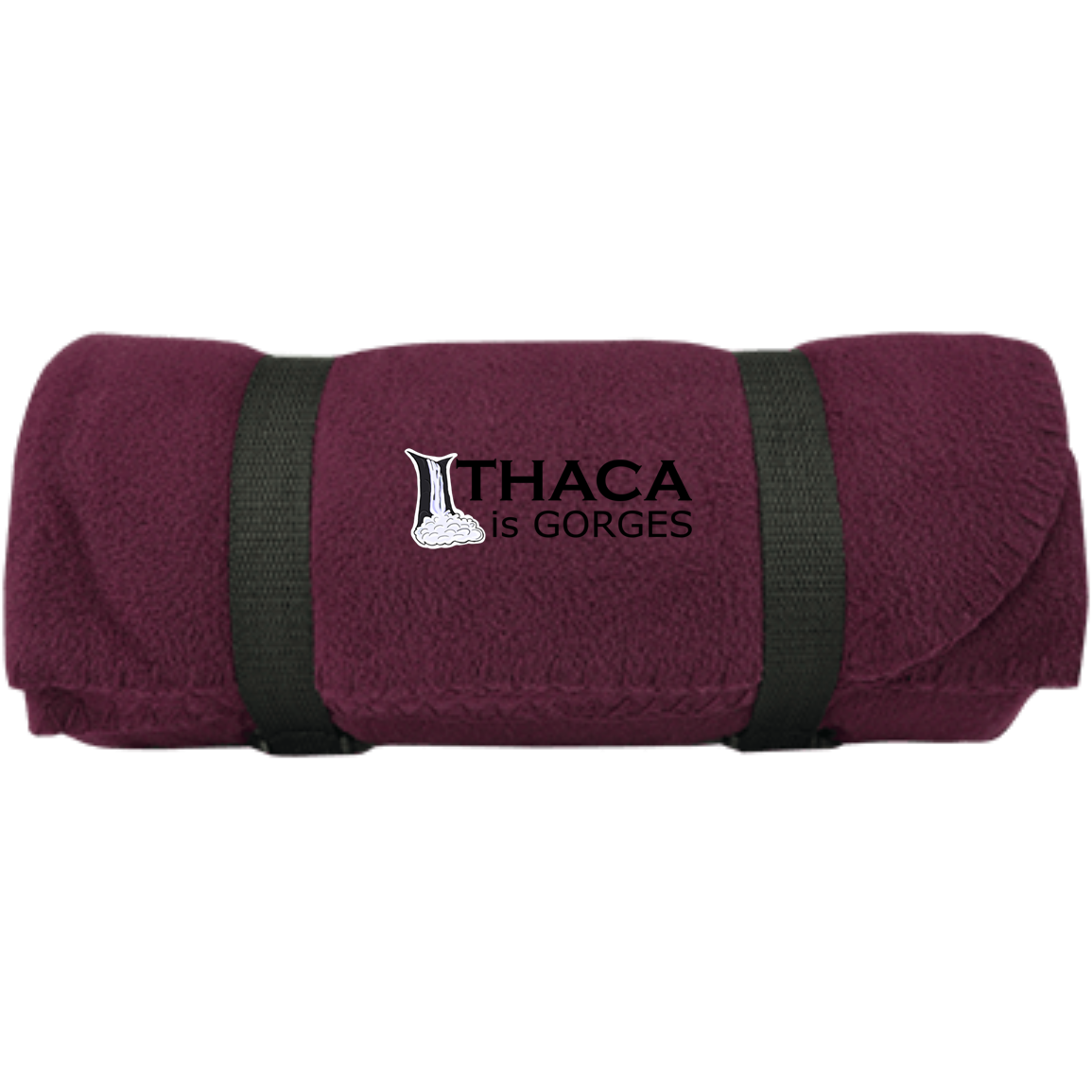 Ithaca is Gorges Regular Fleece Blanket (Color Graphic)