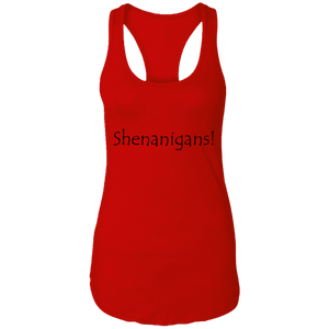 Shenanigans Ladies Tank (Black Graphic)