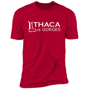 Ithaca Is Gorges Shirt (White Graphic)