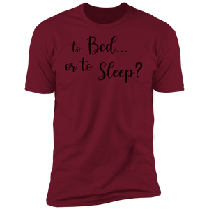 JAMMF Outlander Quote | to Bed or to Sleep | Funny Jamie Fraser Short Sleeve Shirt