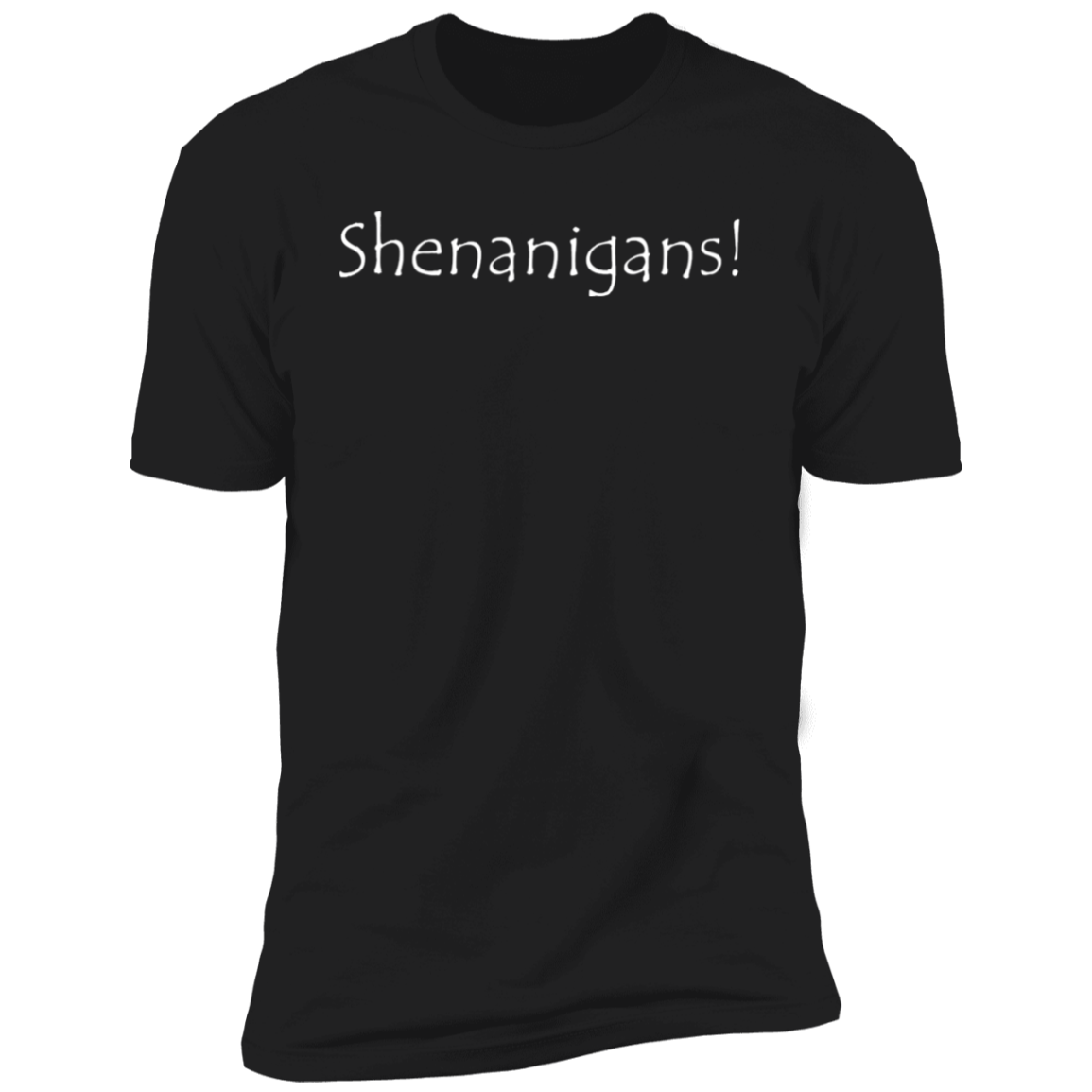 Shenanigans Shirt (White Graphic)