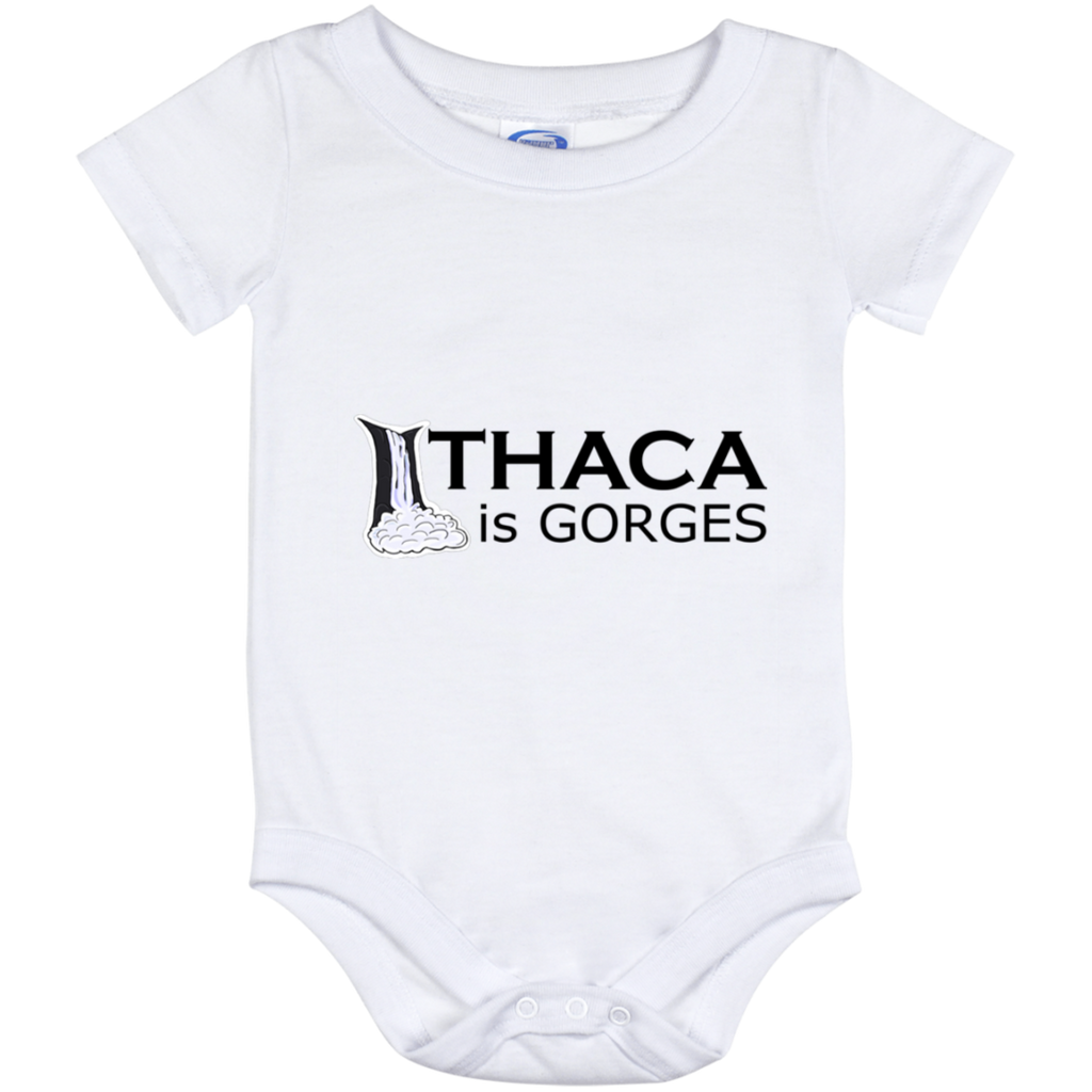 Ithaca is Gorges Baby Onesie 12 Month (Color Graphic)