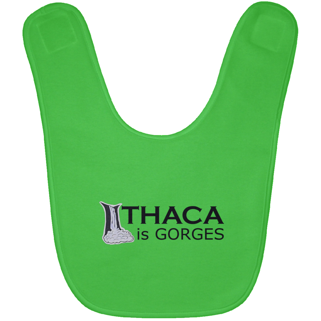 Ithaca is Gorges Baby Bib (Color Graphic)