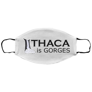Ithaca Is Gorges - Sm/Med Face Mask (Color Graphic)