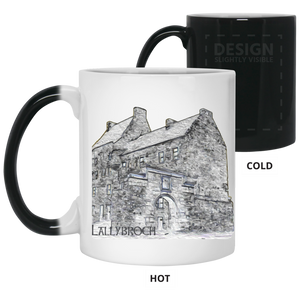 Jamie Fraser Mug | Outlander TV Series | Lallybroch Scottish Castle | JAMMF 11 oz. Color Changing Coffee Cup | Ceramic Drinkware