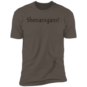 Shenanigans Shirt (Black Graphic)
